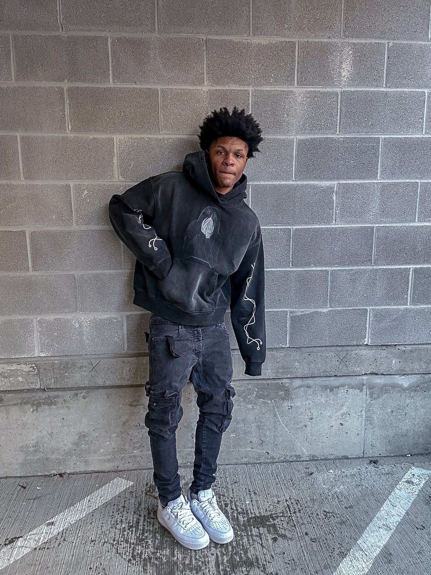 Oversized Against Myself Hoodie