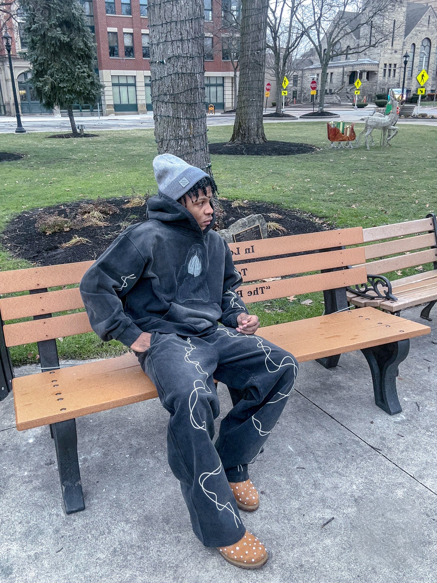 Oversized Against Myself Hoodie